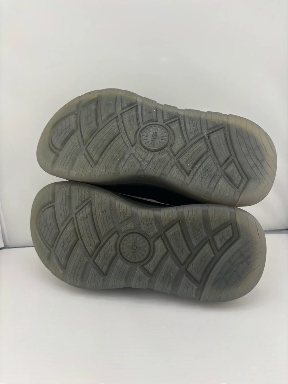 UGG Black Slip-On Foam Clogs